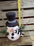 Styrofosm Snowman Decoration