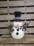 Styrofosm Snowman Decoration