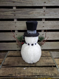 Styrofosm Snowman Decoration