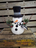 Styrofosm Snowman Decoration