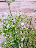 Plastic Babys Breath Bush