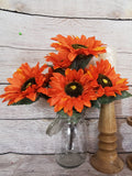 Large orange Sunflowers