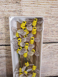 1.5" Faux Bumble Bee Picks 2 doz