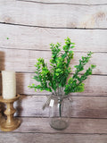 19" Plastic Greenery Bush