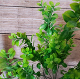 19" Plastic Greenery Bush