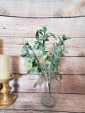 19" Light Green Plastic Greenery Bush