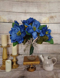 22" Magnolia Bush x5 Blue