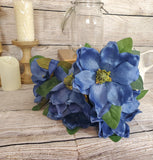 22" Magnolia Bush x5 Blue