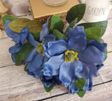 22" Magnolia Bush x5 Blue