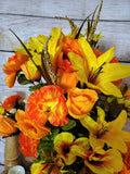 Large Mixed Fall Floral Bush