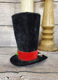 Snowman Tall Top Hat