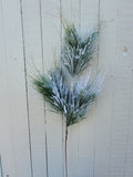 Flocked Long Needle Pine Stem