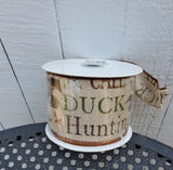 2.5" Duck Hunting Ribbon 10 yd Roll