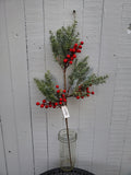 Mixed Pine and Berry Stem