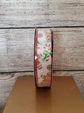 Satin Gingerbread 1.5" or 2.5" Ribbon 50 yd Roll