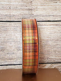 1.5" Fall Plaid 50yd Roll