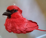 7.5" Red Straw Cardinal