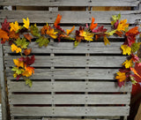 6' Fall Maple Leaf Garland