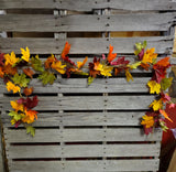 6' Fall Maple Leaf Garland