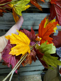 6' Fall Maple Leaf Garland