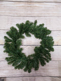 Short Needle Faux Pine Wreath 3 sizes