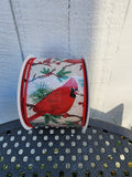 2.5" Canvas Cardinal Ribbon 10 yd