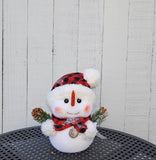 Adorable Small Styrofoam Snowman