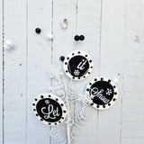 28" Chalkboard Let It Snow Snowflake Spray