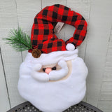 Snowman and Santa Door Hanger Set