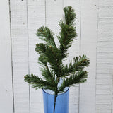 Dozen 17" Faux Pine Stems x 9 Tips