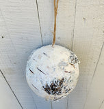 4.5" Snow Birch Ornament