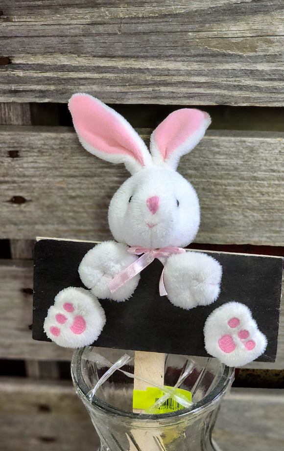 Small Easter Bunny Wood Sign