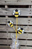 24" Bumble Bee Glitter Stem