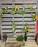 Bumble Bee Greenery Pick