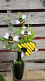 Bumble Bee and Bee Hive Stem