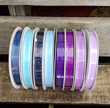 3/8" satin and Sheer Corsage Ribbon 25yd