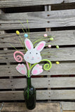 Foam Bunny and Egg Stem