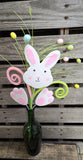 Foam Bunny and Egg Stem