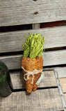 Set of 3 Straw Carrot Bundle