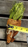 Set of 3 Straw Carrot Bundle