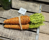 Set of 3 Straw Carrot Bundle