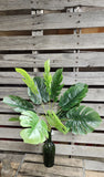 23" Faux Philodendron Plant