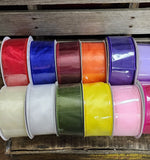 2.5" Wired Sheer Ribbon 50 YD Roll