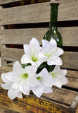 Easter Lily Bush Artifical