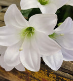 Easter Lily Bush Artifical