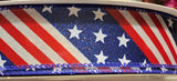 1.5" or 2.5" Patriotic Wired Ribbon 50 yd Roll