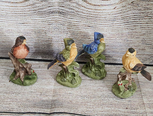 Ceramic Bird Set of 4