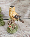 Ceramic Bird Set of 4