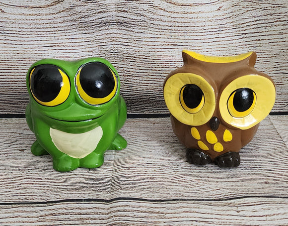 Animal Ceramic Container Set of 2