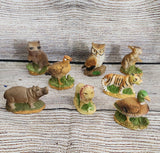 Ceramic Animal Set of 8